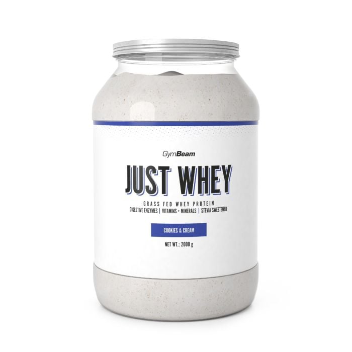 Just Whey Grass-Fed Πρωτεΐνη  – GymBeam 1000 g - Μιλκσεικ Σοκολάτας  - 00