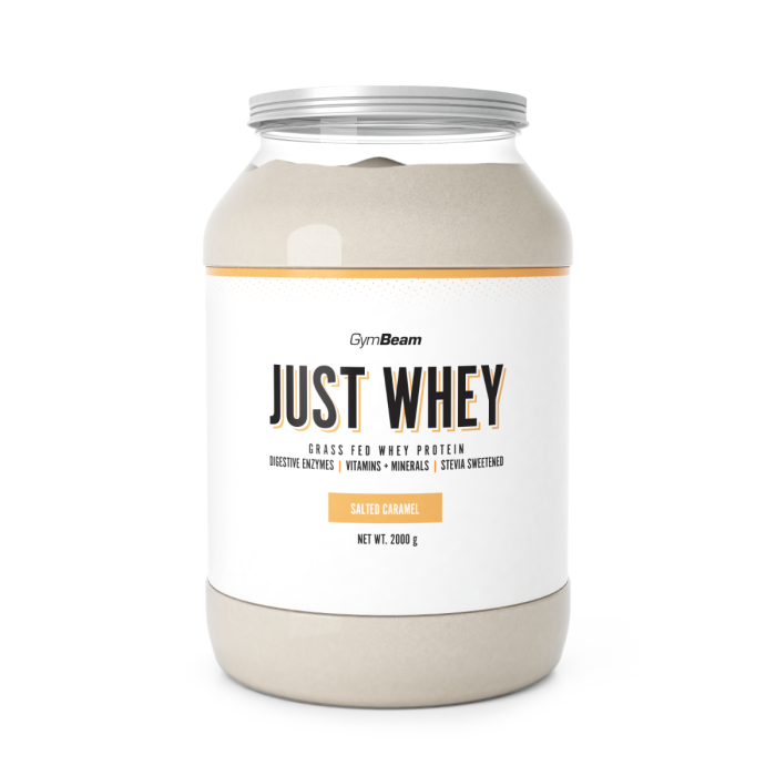 Just Whey Grass-Fed Πρωτεΐνη  – GymBeam 1000 g - Μιλκσεικ Σοκολάτας  - 00