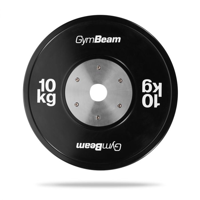 Rubber competition bumper plate - GymBeam 10 kg