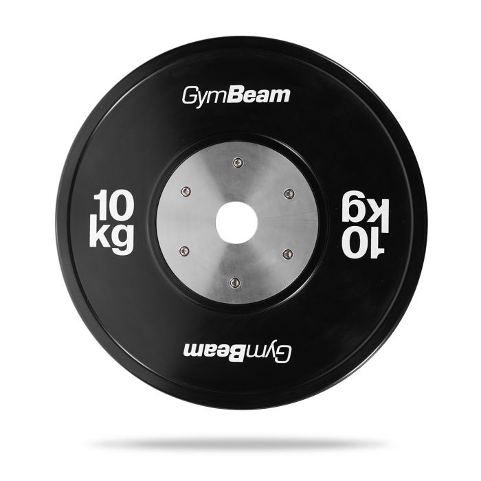 Rubber competition bumper plate - GymBeam 10 kg