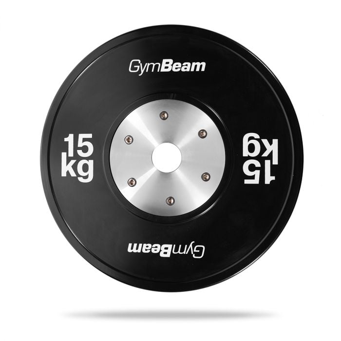 Rubber competition bumper plate - GymBeam 10 kg