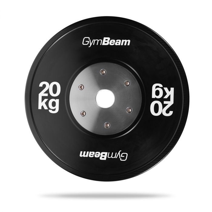 Rubber competition bumper plate - GymBeam 10 kg