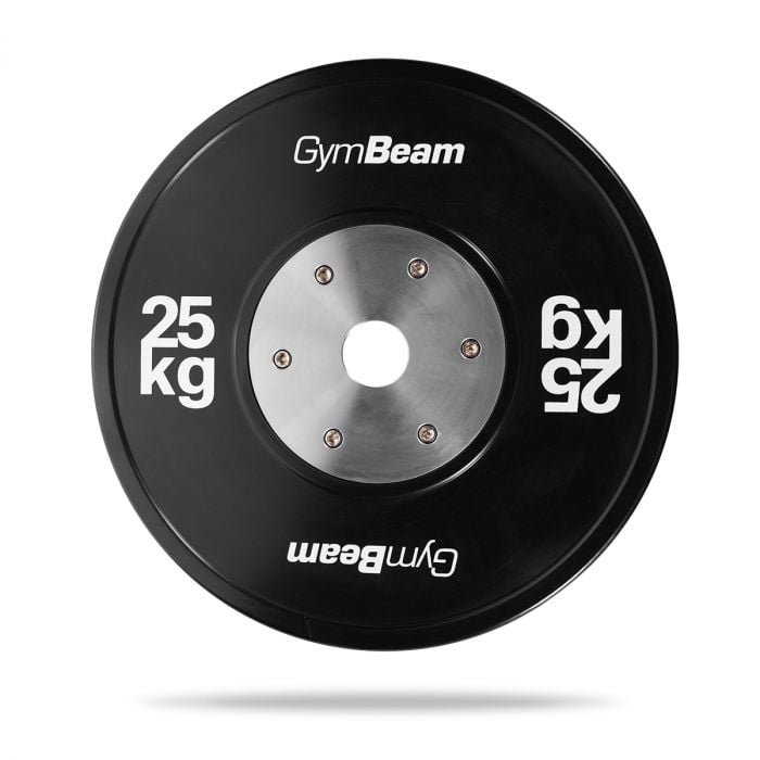 Rubber competition bumper plate - GymBeam 10 kg