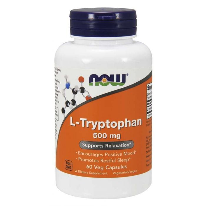 L-Tryptophan 500 mg - NOW foods