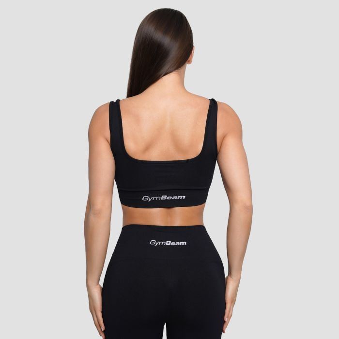 Lift Seamless Sports Bra Black - GymBeam S