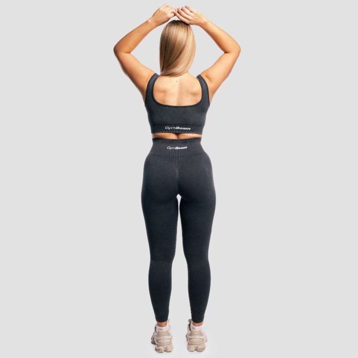 Lift Seamless Sports Bra Coal - GymBeam M