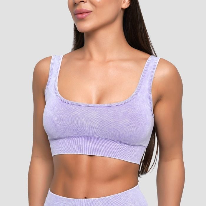Lift Seamless Sports Bra Violet - GymBeam S