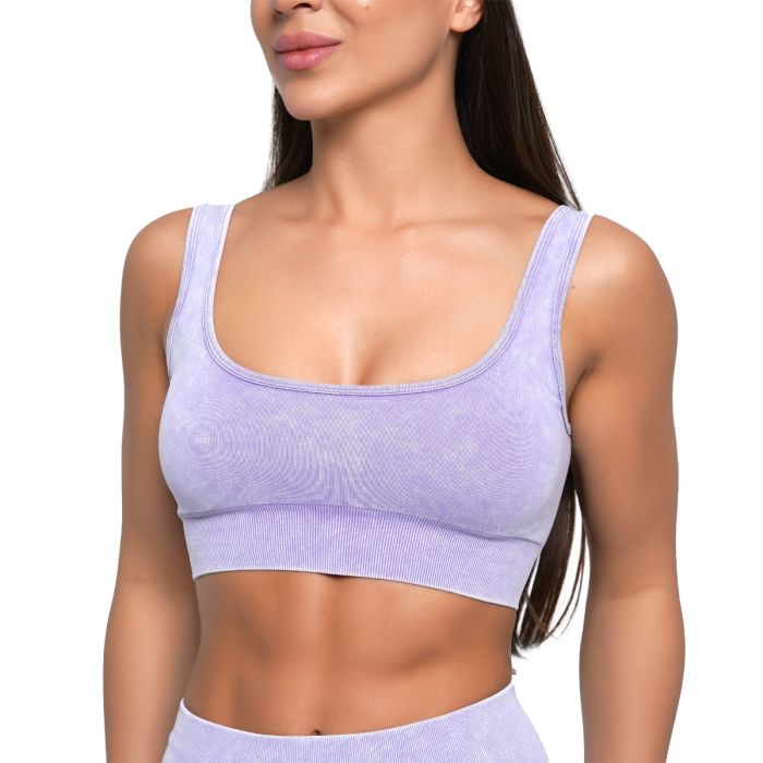 Lift Seamless Sports Bra Violet - GymBeam S