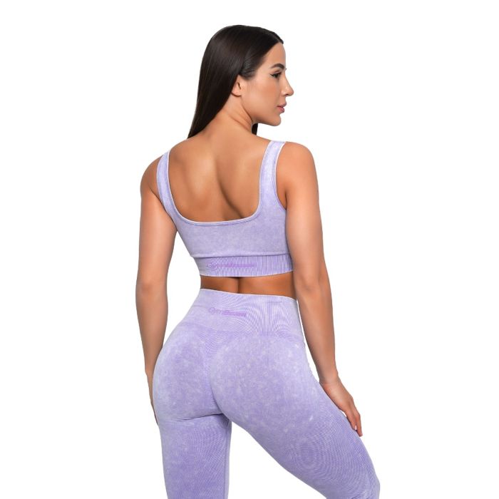 Lift Seamless Sports Bra Violet - GymBeam S