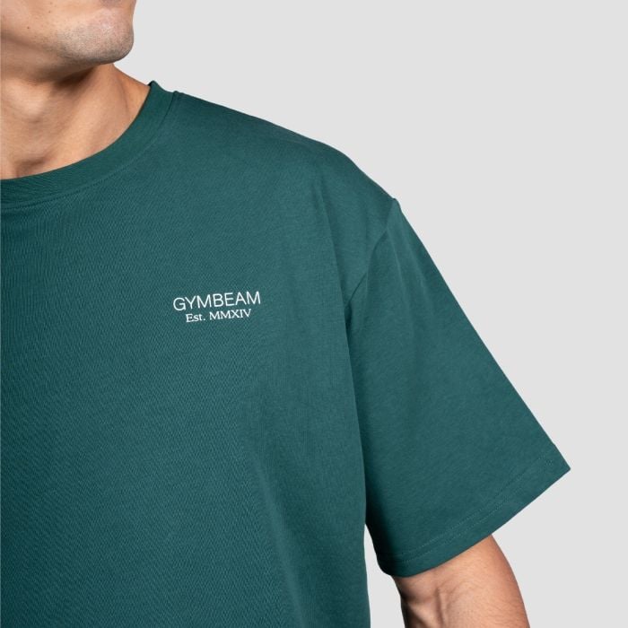 Lifting Heavy T-shirt Forest - GymBeam XXL
