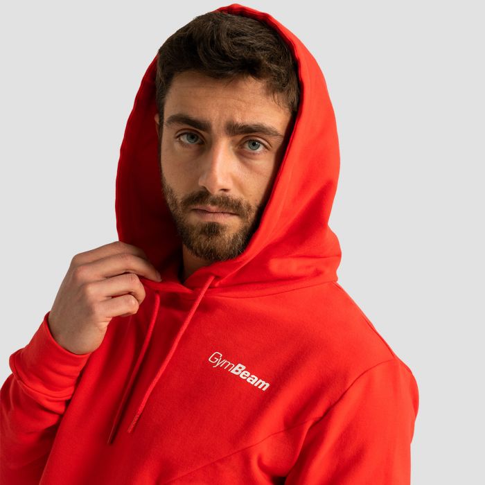 Limitless Hoodie Hot Red  - GymBeam XXXL