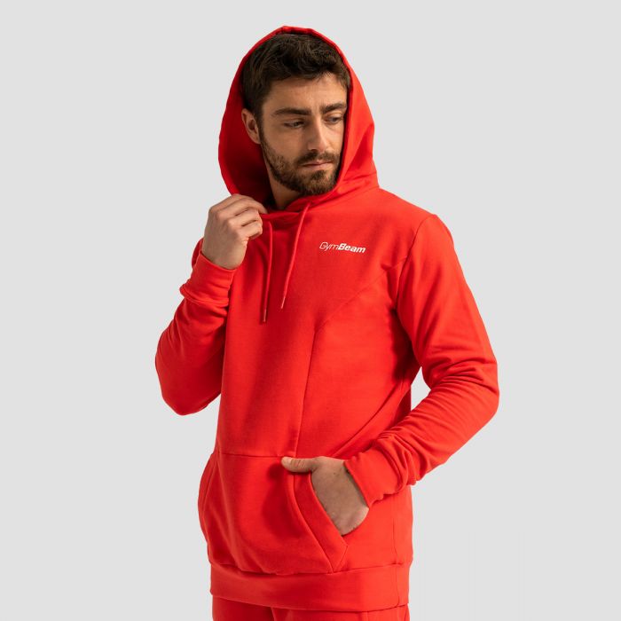 Limitless Hoodie Hot Red  - GymBeam XXXL