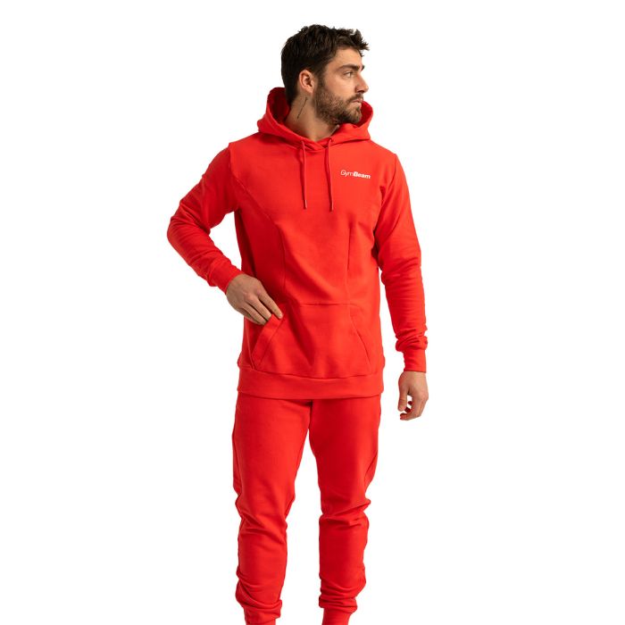 Limitless Hoodie Hot Red  - GymBeam XXXL