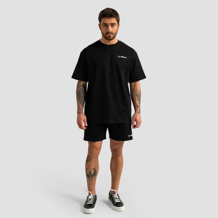 Oversized Limitless T-Shirt Black - GymBeam L