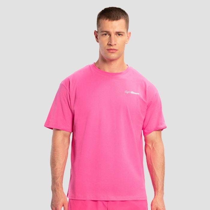 Oversized Limitless T-Shirt Dragonfruit - GymBeam XL