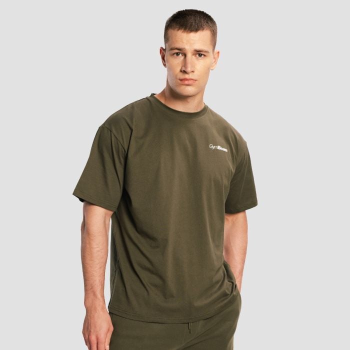 Oversized Limitless T-Shirt Espresso - GymBeam XXL