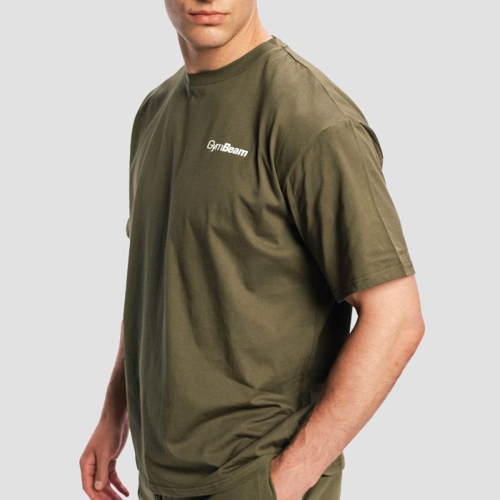 Oversized Limitless T-Shirt Espresso - GymBeam XXL