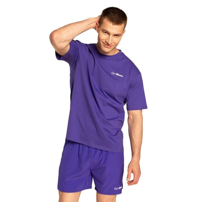 Oversized Limitless T-Shirt Royal - GymBeam L