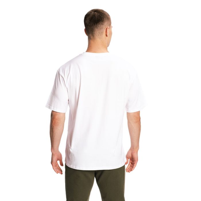Oversized Limitless T-Shirt Λευκό - GymBeam L