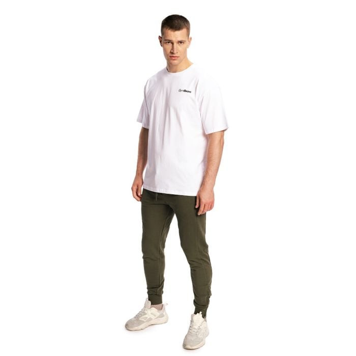 Oversized Limitless T-Shirt Λευκό - GymBeam L