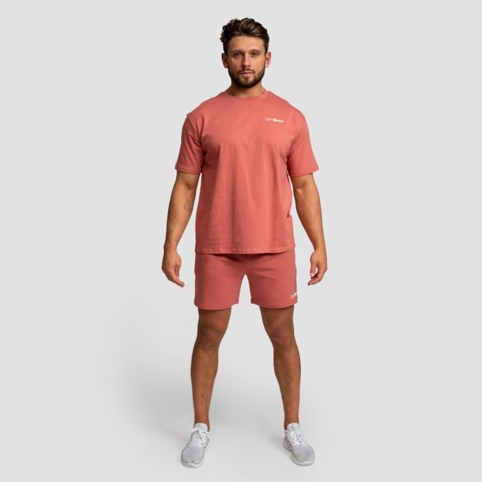 Oversized Limitless T-shirt Cinnamon - GymBeam XXL