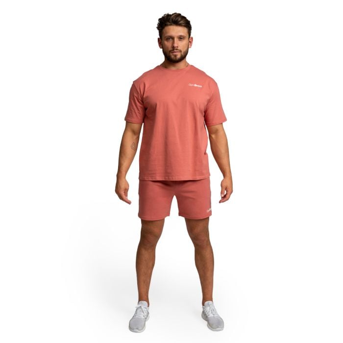 Oversized Limitless T-shirt Cinnamon - GymBeam XXL