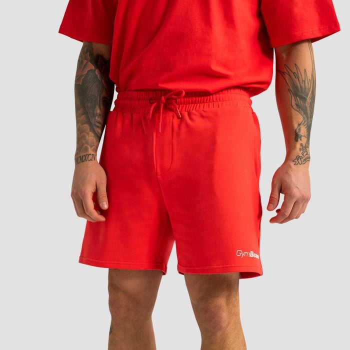 Limitless Shorts Hot Red - GymBeam XXXL