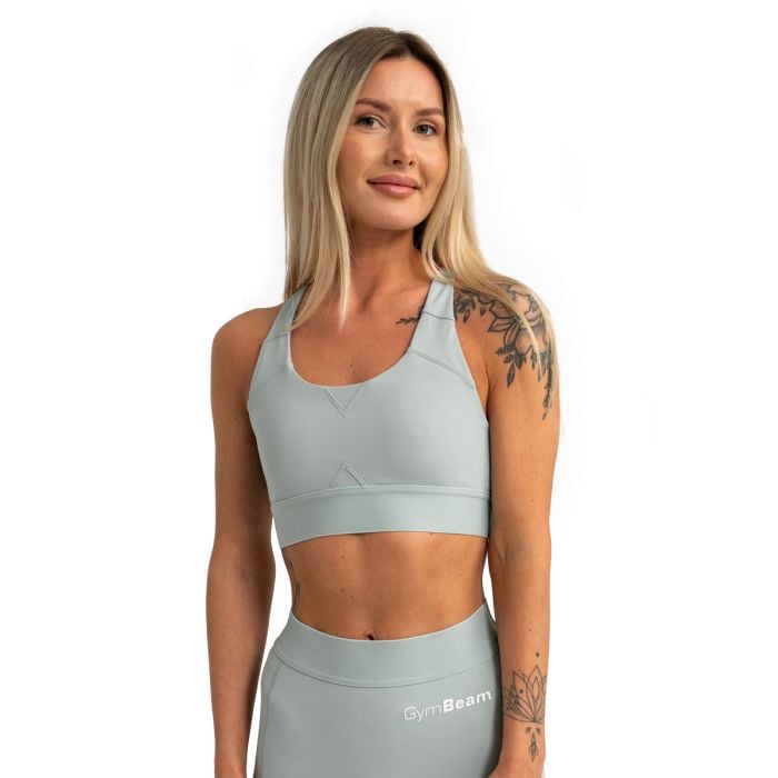 Limitless Sports Bra Eucalypt - GymBeam M