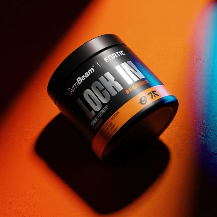 Nootropic Gaming Powder LOCK IN x Fnatic - GymBeam Μάνγκο - Maracuja