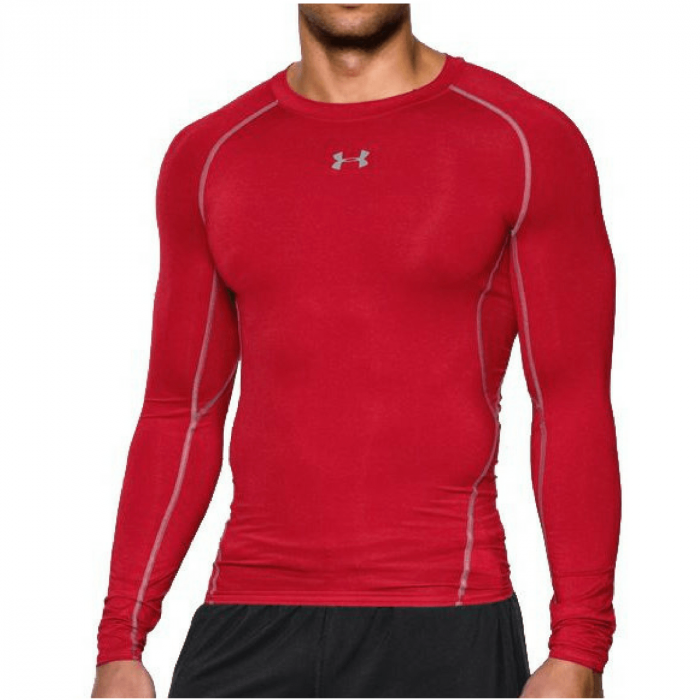 HG Armour LS Red - Under Armour
