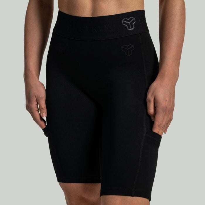 Lunar Biker Shorts Black - STRIX S