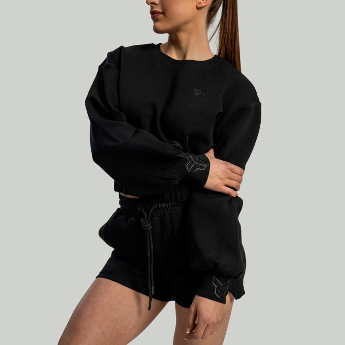 Γυναικείο Lunar Cropped Jumper Black - STRIX XL