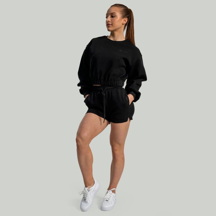 Γυναικείο Lunar Cropped Jumper Black - STRIX XL