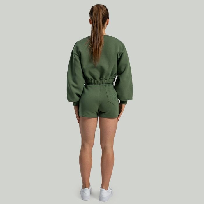 Γυναικείο Lunar Cropped Jumper Cedar Green - STRIX L