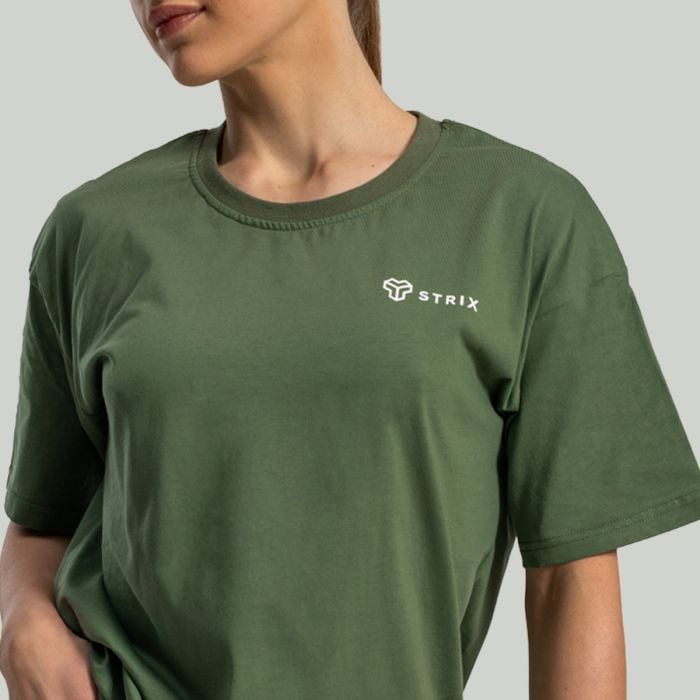 Γυναικείο Lunar Oversized Tee Cedar Green- STRIX M