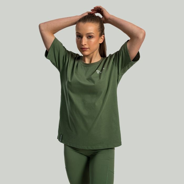Γυναικείο Lunar Oversized Tee Cedar Green- STRIX M