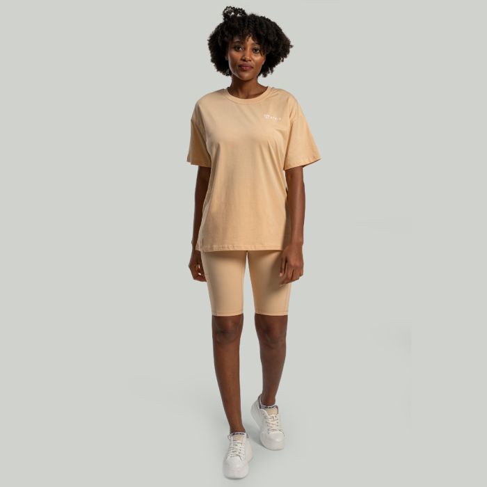 Γυναικείο Lunar Oversized Tee Sandshell - STRIX M
