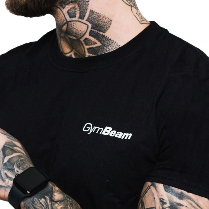 Ανδρικό Basic T-shirt Black - GymBeam L