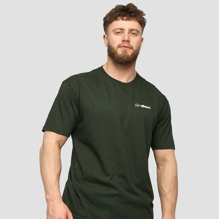 Basic T-Shirt Green - GymBeam L