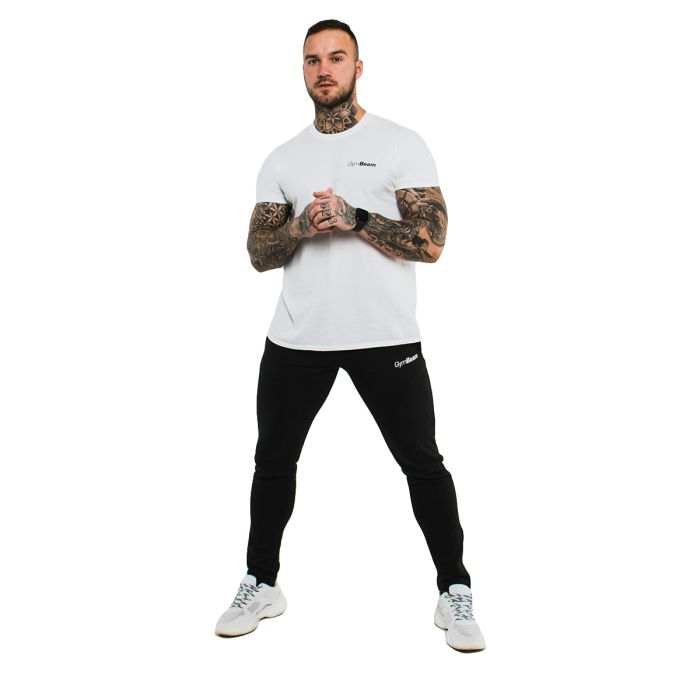 Ανδρικό T-Shirt Basic White - GymBeam M