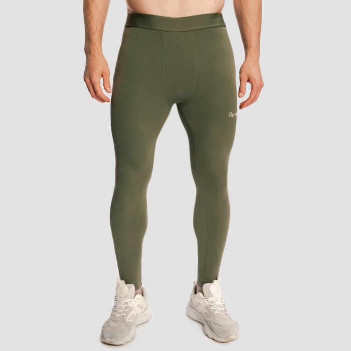 Ανδρικό Combat κολάν Olive Grey - GymBeam XL