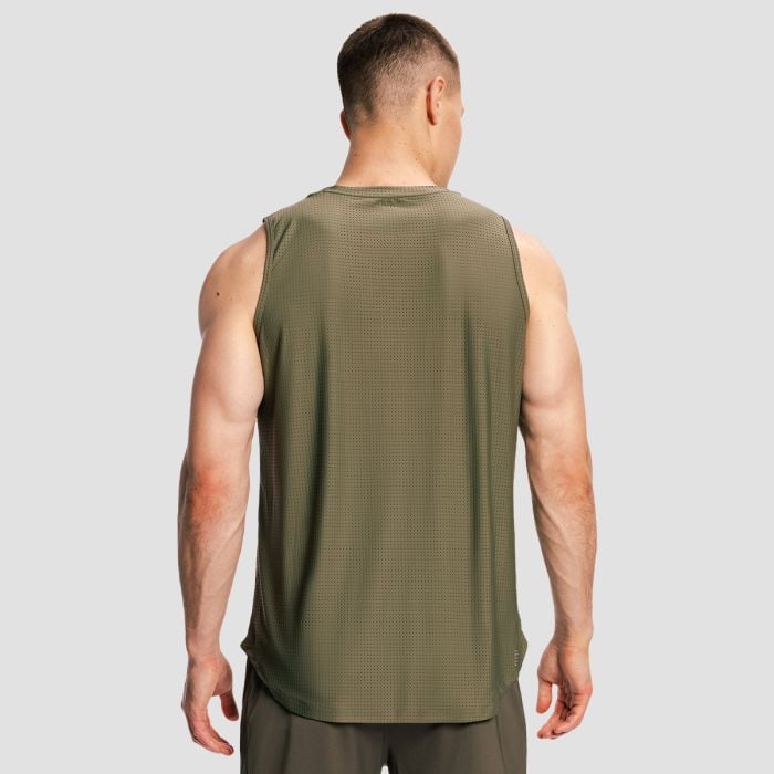 Aνδρικό Combat Tank Top Olive Grey - GymBeam XL