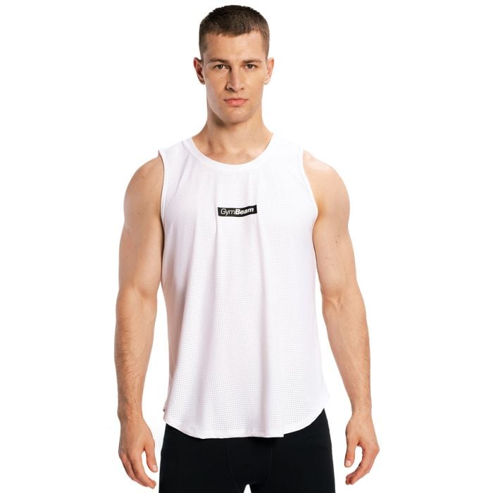 Aνδρικό Combat Tank Top White - GymBeam M