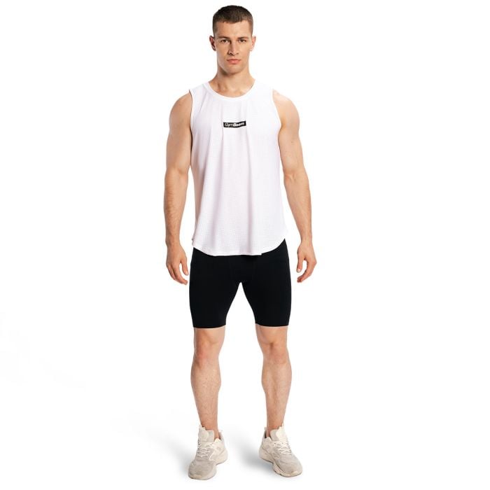 Aνδρικό Combat Tank Top White - GymBeam M