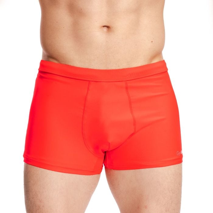 Ανδρικό PRO μαγιό Shorts Red - GymBeam XXL