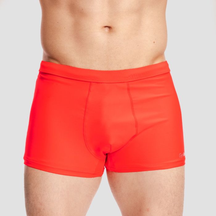 Ανδρικό PRO μαγιό Shorts Red - GymBeam XXL