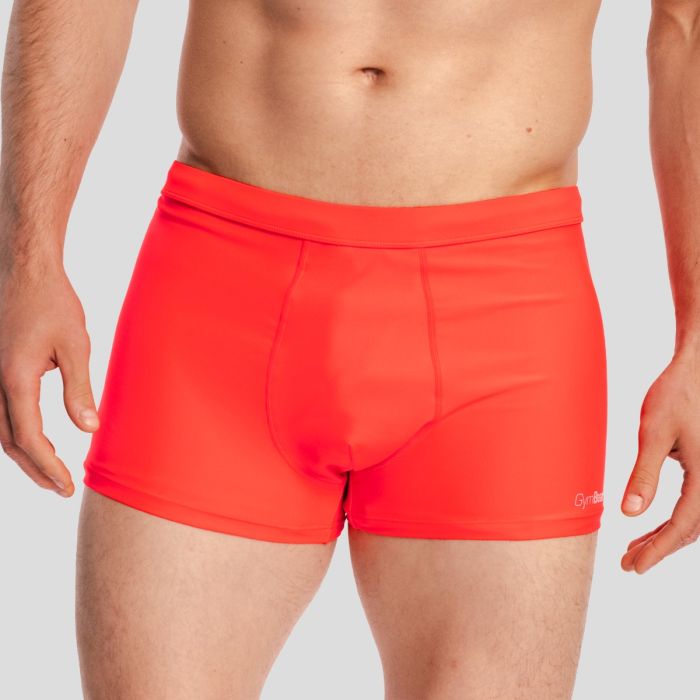 Ανδρικό PRO μαγιό Shorts Red - GymBeam XXL