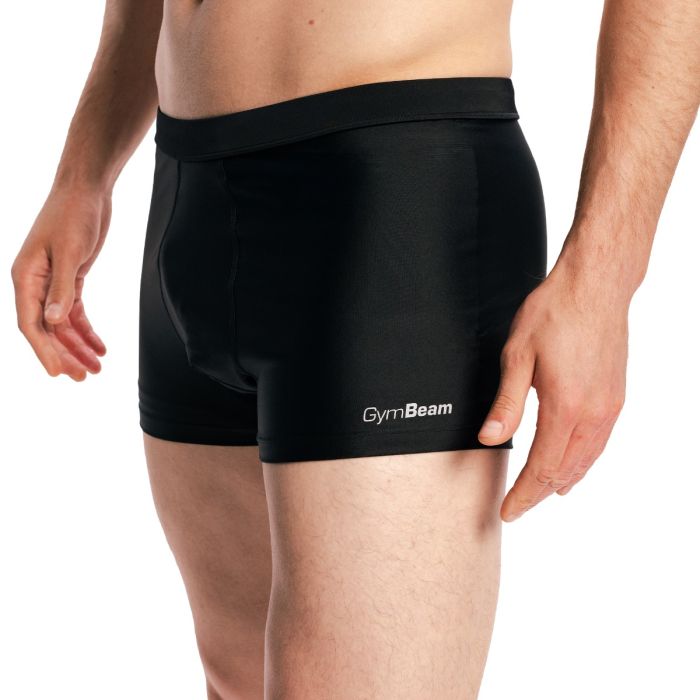 Ανδρικό PRO μαγιό Shorts Black - GymBeam XL