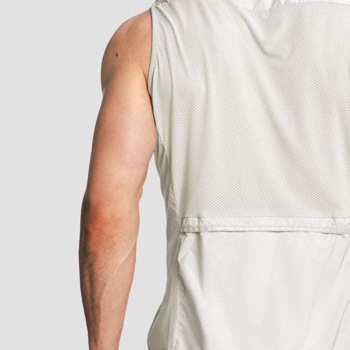 Ανδρικό Γιλέκο Pulse X Running Gray - GymBeam L