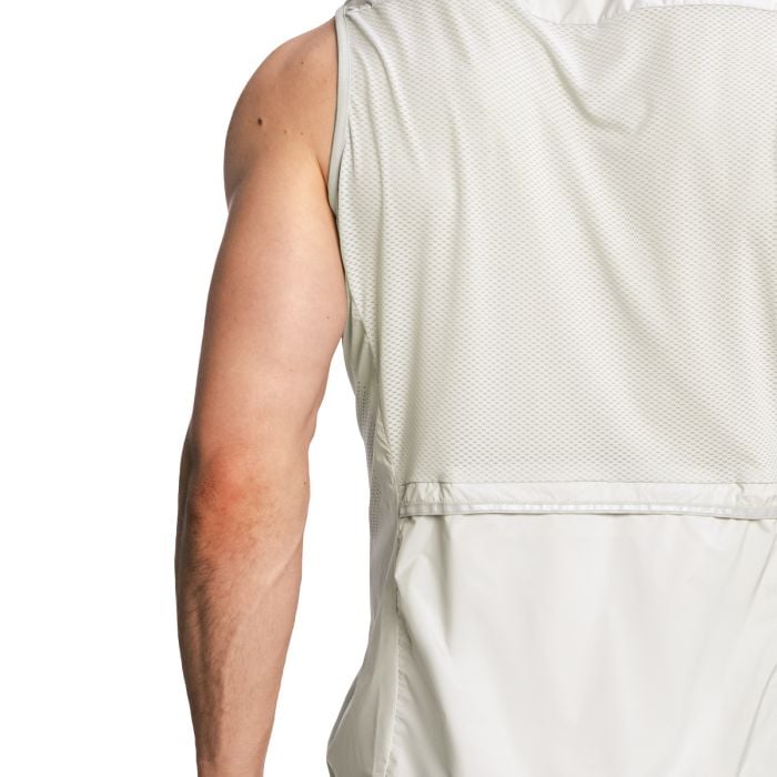 Ανδρικό Γιλέκο Pulse X Running Gray - GymBeam L